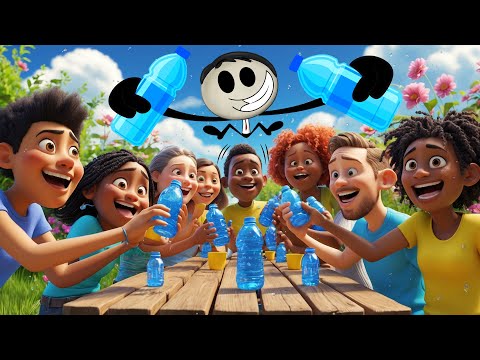 What if we Couldn’t Stop Drinking Water? | #aumsum #kids #cartoon #science