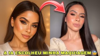 Reproduzindo uma maquiagem que o ChatGPT criou pra mim 🤖💄Hosana De Lima