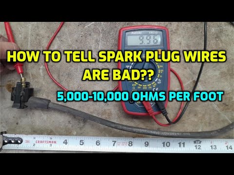 HOW TO TELL SPARK PLUG WIRES ARE BAD BY TESTING USING A MULTIMETER TEST LIGHT AND POWER BALANCE TEST