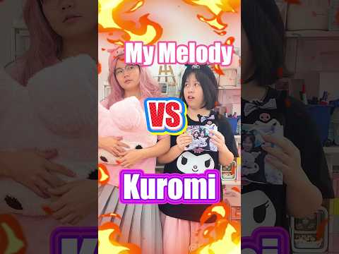 Kuromi VS My Melody, who will win?💥 #shorts