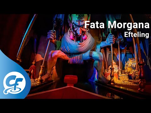 Fata Morgana front seat on-ride 4K POV @30fps Efteling