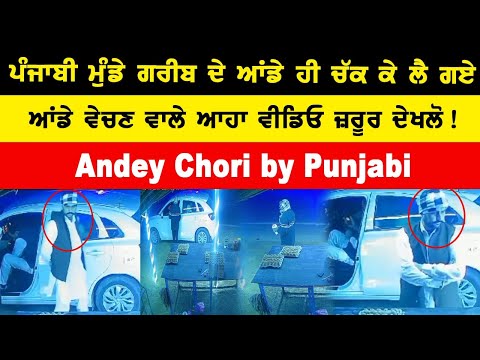 Andey Chori ਪੰਜਾਬੀ ਮੁੰਡੇ ਗਰੀਬ ਦੇ ਆਂਡੇ ਹੀ ਚੱਕ ਕੇ ਲੈ ਗਏ?