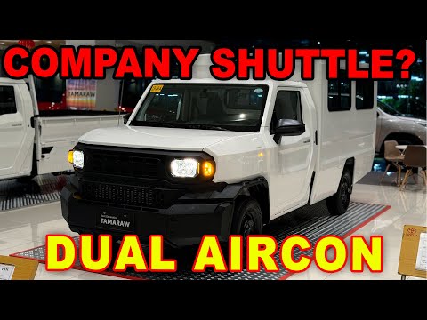 New Generation Tamaraw 2.4L FX Utility Van Diesel Manual Transmission