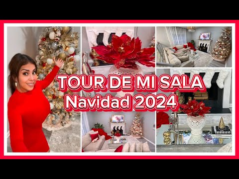 🎄TOUR DE SALA/ Navidad 2024🎄#christmas #navidad2024 #familia #temporada #winter #usa #macielvlogs