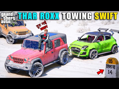 दोबारा फिर वही नुक़सान !! 😞 SWIFT BIGGEST ACCIDENT IN SHIMLA | GTA V GAMEPLAY | GTA 5