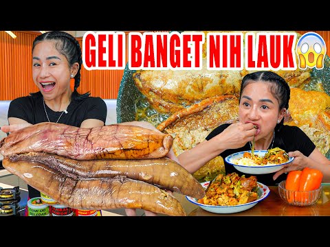 RESEP TELOR IKAN KAKAP RAKSASA, GELI MENTAHNYA - NIKMAT MATANGNYA!!