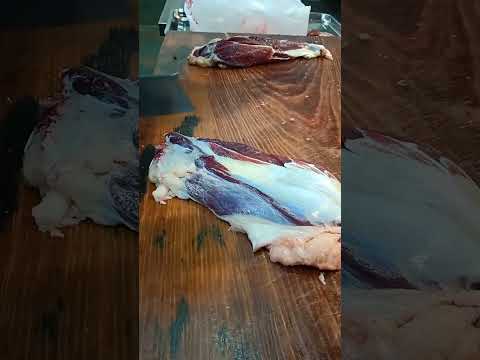 Goru ar mangso kata | Buffalo meet cutting | kurbani ar mangso koi vag #waz #shorts #shortvideo