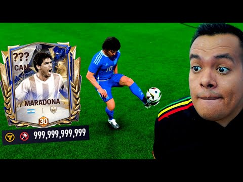 MARADONA, Pero es Su Primera Carta en FC Mobile (5 Años Despues)