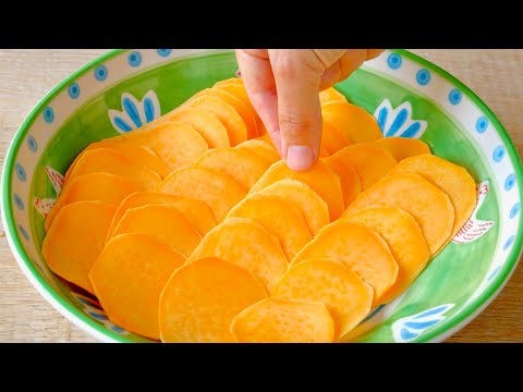 It’s so delicious! This season you should eat more sweet potatoes! New way how to cook sweet potato