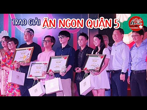 Trao giải Top 10 Hội thi Phim ngắn "Ăn ngon Quận 5" cùng Huỳnh Lập, Hứa Vỹ Văn