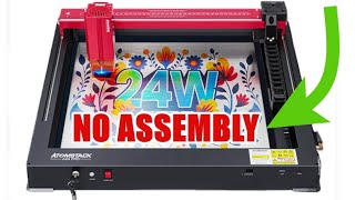 AtomStack A24 Pro 24W Tutorial and Review - Laser for Egraving and Cutting @Atomstack_official