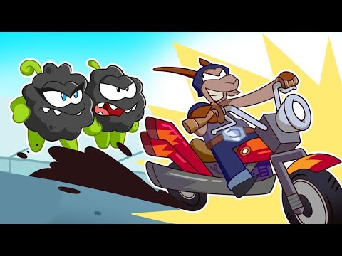 Om Nom Stories: Risiko-Rennen 🏍️ Om Nom Deutsch 🤪 Lustiger Cartoon