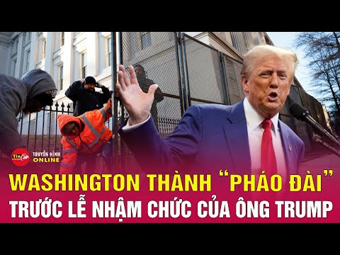 Mỹ triển khai 25.000 người đảm bảo an ninh cho lễ nhậm chức của ông Trump | Tin24h