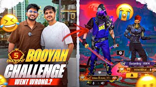 5 STREAK BOOYAH CHALLENGE WITH AMIT BHAI (@DesiGamers_)  Went Epic Disaster..? 🤐 - Free Fire Hindi