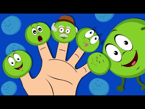 Peas Finger Family + More Finger Family Rhymes Collection