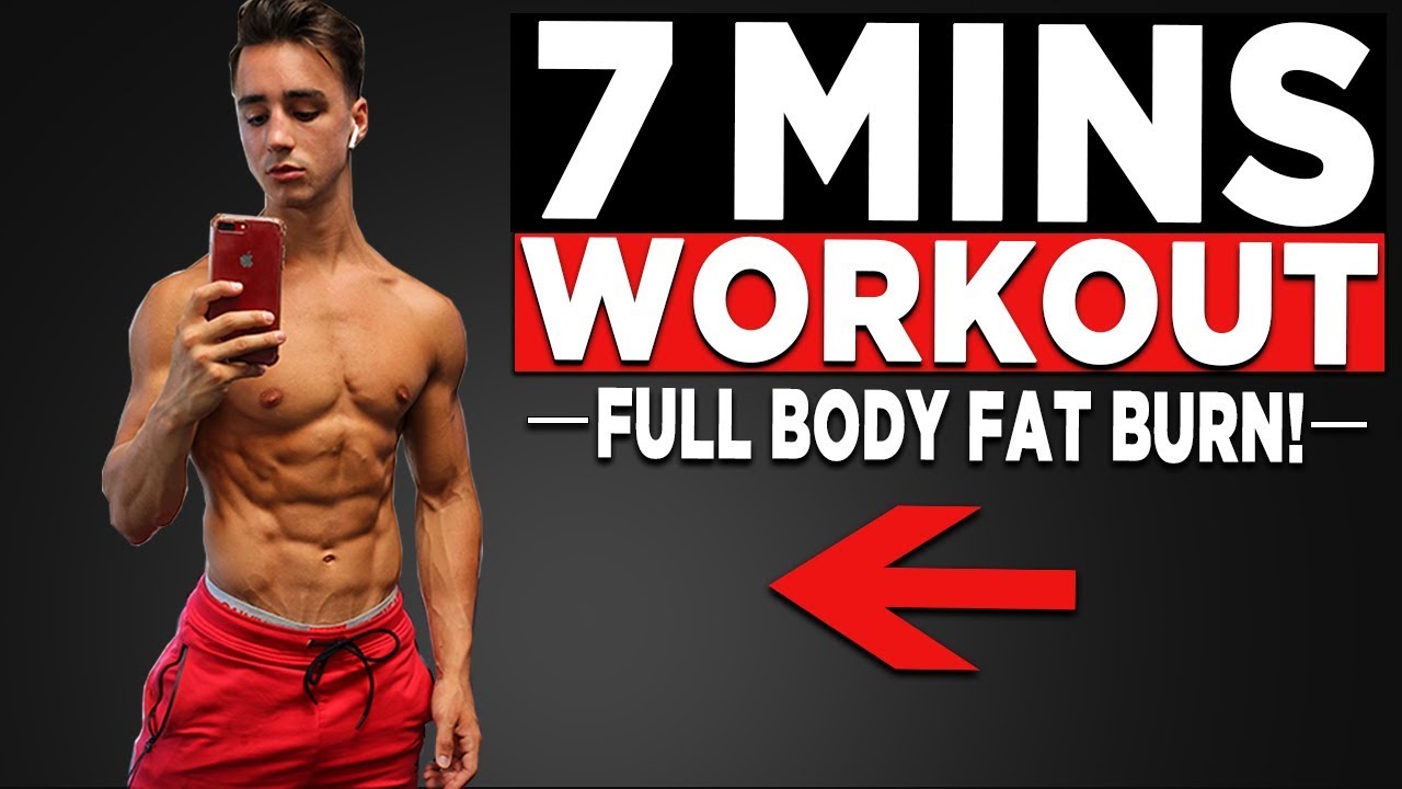 7 min morning workout (no equipment bodyweight workout) - Fraser Wilson
