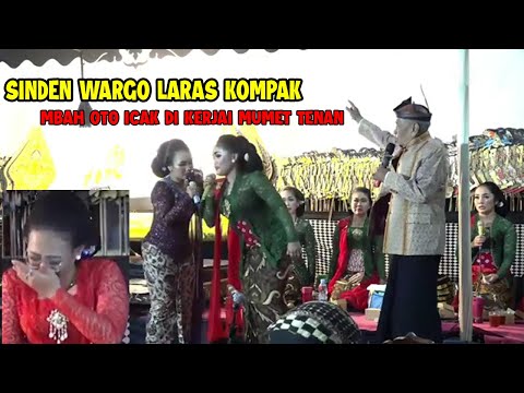 SINDEN WARGO LARAS KOMPAK NGERJAI MBAH OTONE ICAK NGASI MUMET