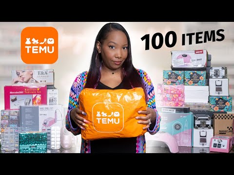 I Bought 100 Nail Products from TEMU