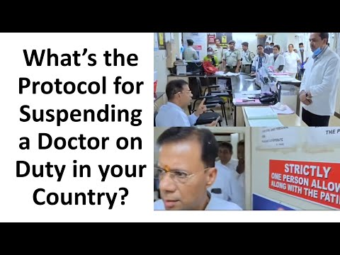 Goa Health Minister Vishwajit Rane Suspended a Casualty Medical Officer