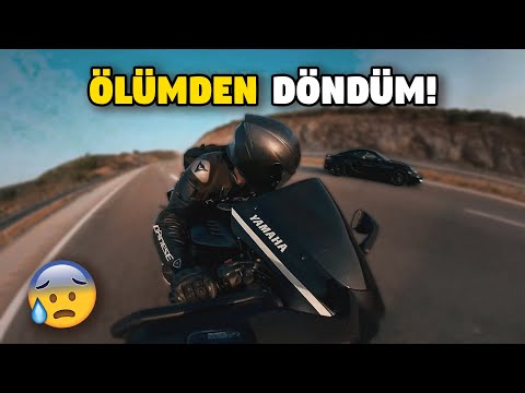 PORSCHE vs R6 | 200 KM HIZLA TANKSLAPPER!! | R6 Motovlog