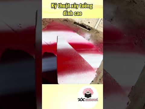 kỹ thuật xây tường đỉnh cao #khoahoc #cothebanchuabiet #khampha