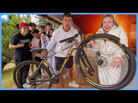 O VINI VIU A BIKE QUEBRADA E DEU CONFUSÃO!!