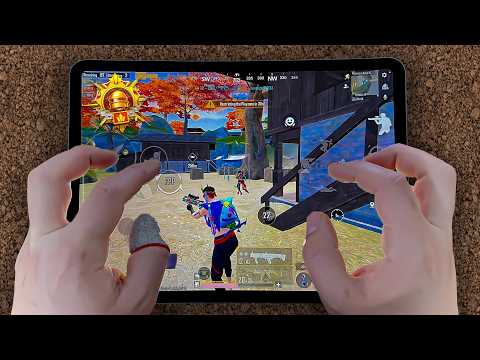 iPad Pro M2 PUBG HANDCAM 🔥Smooth+120FPS ❤️  Pubg Test/ Gameplay/ Graphic Settings🔥