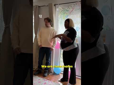 Best Friend Ruins Gender Reveal #viralshort #gender #viralvideo