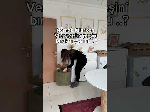 Namaz esnasında vesveseden kurtulamıyorum diyorsan.. yalnız değilsin