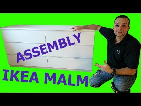 Ikea Malm Dresser Assembly Instructions, Malm 6 Drawer Dresser Instructions Pdf