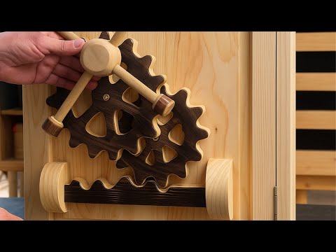 Used Wood Recycling Ideas // How To Make A Unique Secret Drawer Cabinet That No One Expects