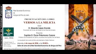 Presentación del libro: Versos a la milicia