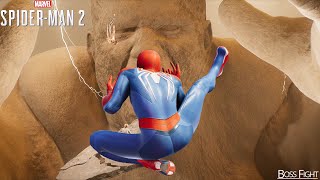 Marvel Spiderman-Man 2 Sandman Full Boss Fight [Full Gameplay Part-1]