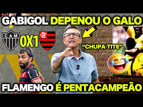 NETO PERDE a LINHA e LARGA O AÇO após o FLAMENGO SER CAMPEÃO da COPA DO BRASIL