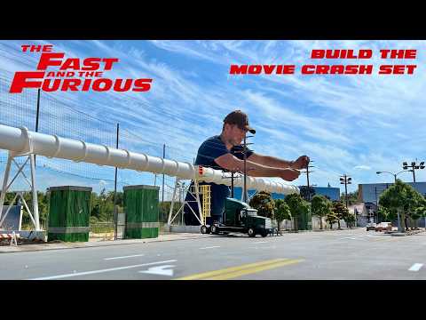 Build the Fast and Furious set (Supra VS Charger) in 20 minutes. Tutorial &amp; BTS with miniatures