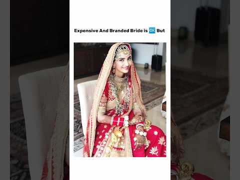 Expensive Bride is Okay But โจโฃ๏ธ#royalbride #aesthetics #bollywood #oldisgoldsongs #shorts #viral
