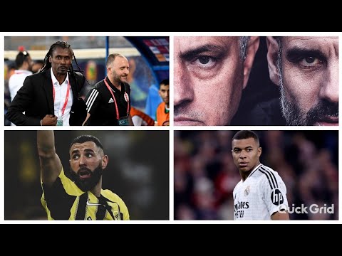 🚨Aliou Cissé vers l’Algérie🔥 (Goal.com) Benzema tacle Mbappé😱, Mourinho répond à Guardiola🤣