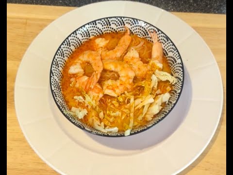 Soupethaïauxcrevettes.Cestunerecettedesrestaurantsthailandai