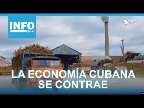 Info Martí | La economía cubana se contrae