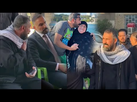 مجلس عزاء والده الفنان حيدر عبد ثامر فيديو يهد الحيل