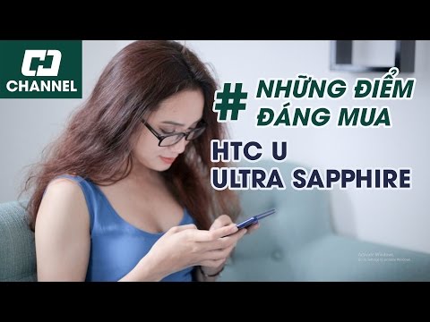 (VIETNAMESE) Hoàng Hà Channel - Trải nghiệm và đánh giá HTC U Ultra Sapphire - Chất liệu sapphire cao cấp