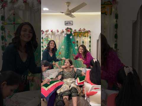 Mehendi waala ghar ๐ #mehendishorts