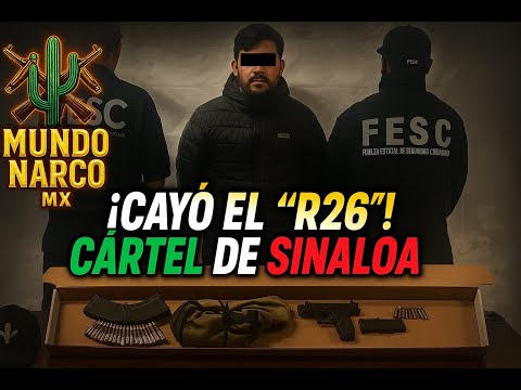 🚨 Capturan al “R26” del Cártel de #Sinaloa 💥