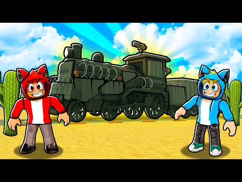 ZBUDOWALIŚMY NAJWIĘKSZY POCIĄG W ROBLOX DEAD RAILS!