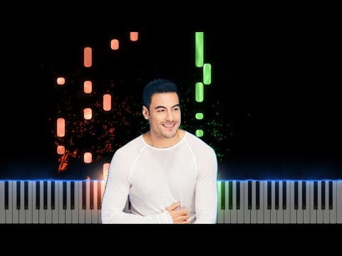 Carlos Rivera - Eres Tú (Mamá) Piano Cover Midi tutorial Sheet app  Karaoke