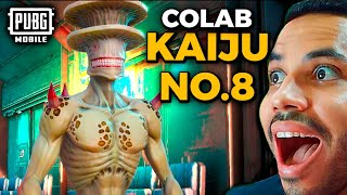 COMO ESTÁ PUBG MOBILE 2025? PEGUEI A SKIN IRADA DO KAIJU NO. 9 COLAB KAIJU NO.8
