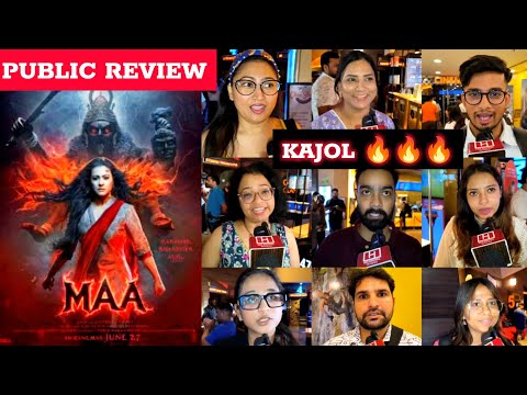 MAA Public Review || Kajol || Maa First Day First Show Public Review || Ronit Roy