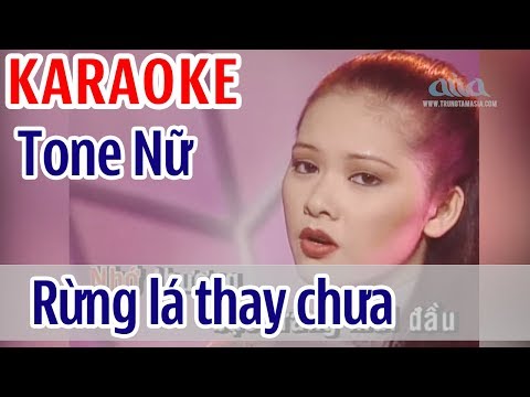 Rừng Lá Thay Chưa KARAOKE – Như Quỳnh | Tone Nữ | Asia Karaoke Beat Chuẩn