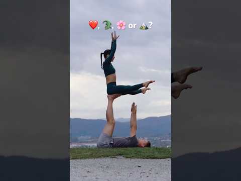 WHICH ONE? 😍 #shorts #acrobatics #acrobats #tricks #viralvideos #fun #couples