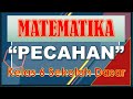 Kuis Pecahan Matematika